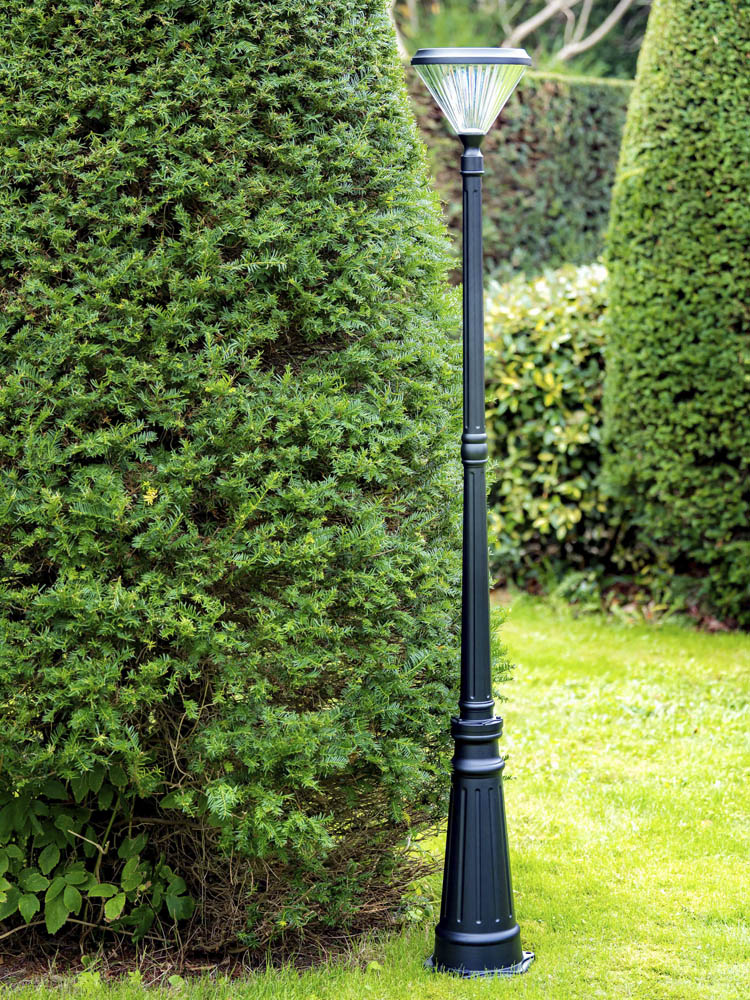 Iplux Paris Hoge Solar LED Lantaarn 200cm 1