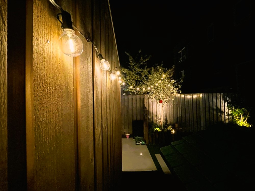 Iplux® Lichtsnoeren op Zonne-energie – Warme Effecten